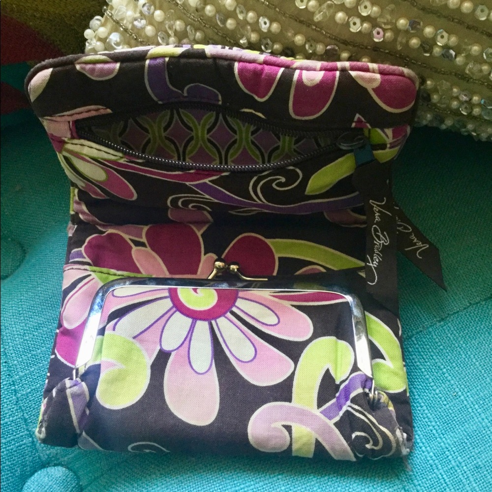 Vera Bradley Purple Punch wallet